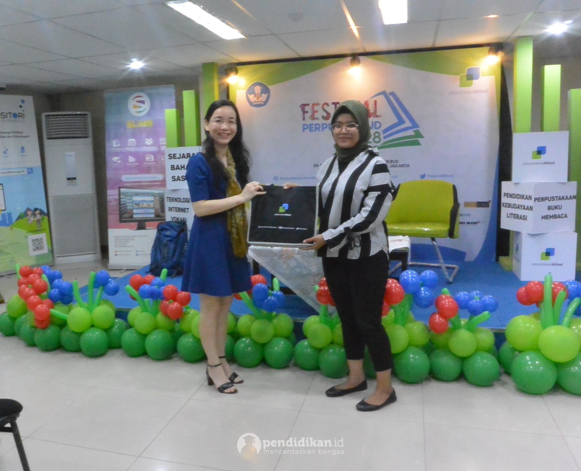 Pendidikan.id di Festival Perpusdikbud 2018 Sampaikan Solusi Krisis Literasi dan Kesenjangan Pendidikan Daerah 3T