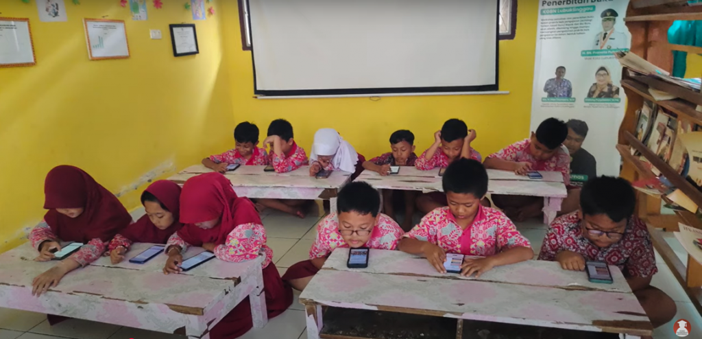 Kegiatan Literasi dengan Koleksi Bacaan Menarik pada Kipin di SDN 36 Lubuklinggau Sumatera Selatan