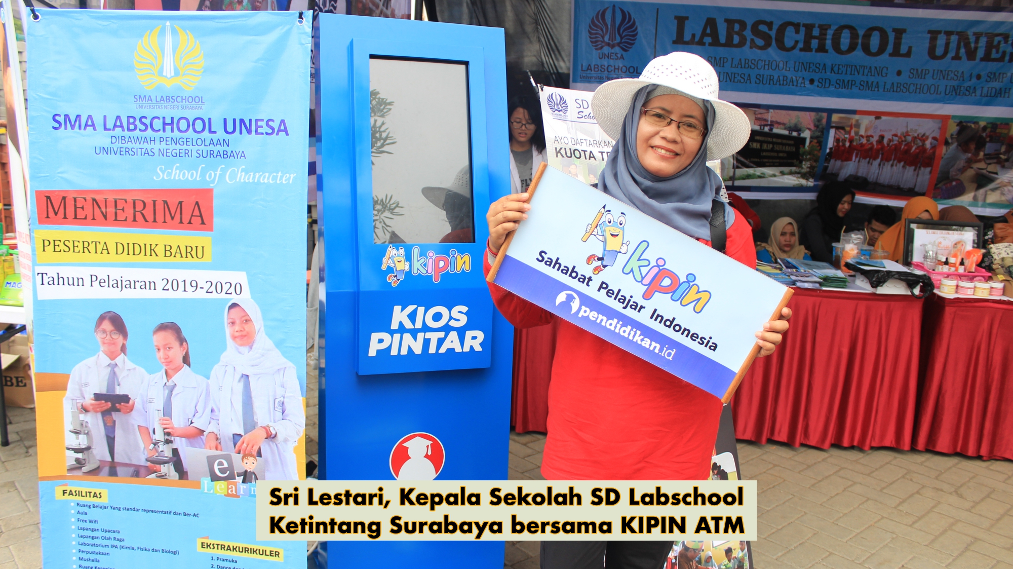 Teknologi Digital KIPIN ATM Meriahkan Dies Natalis Ke-54 Universitas Surabaya (UNESA)