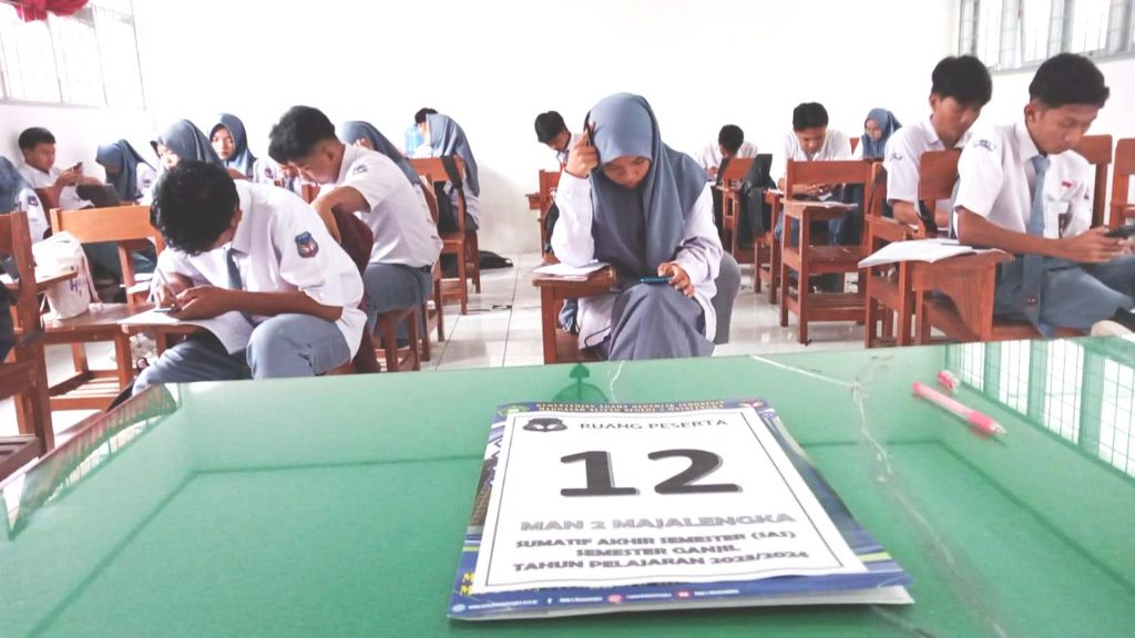 MAN 2 Majalengka Laksanakan Asesmen Digital tanpa internet dengan Kipin MAX