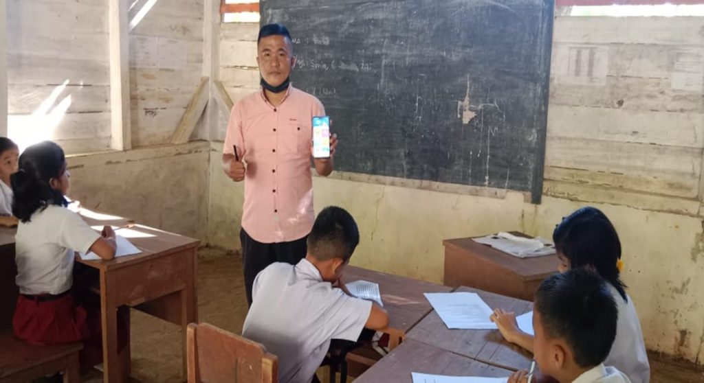 Pembelajaran Melalui Aplikasi Kipin School 4.0