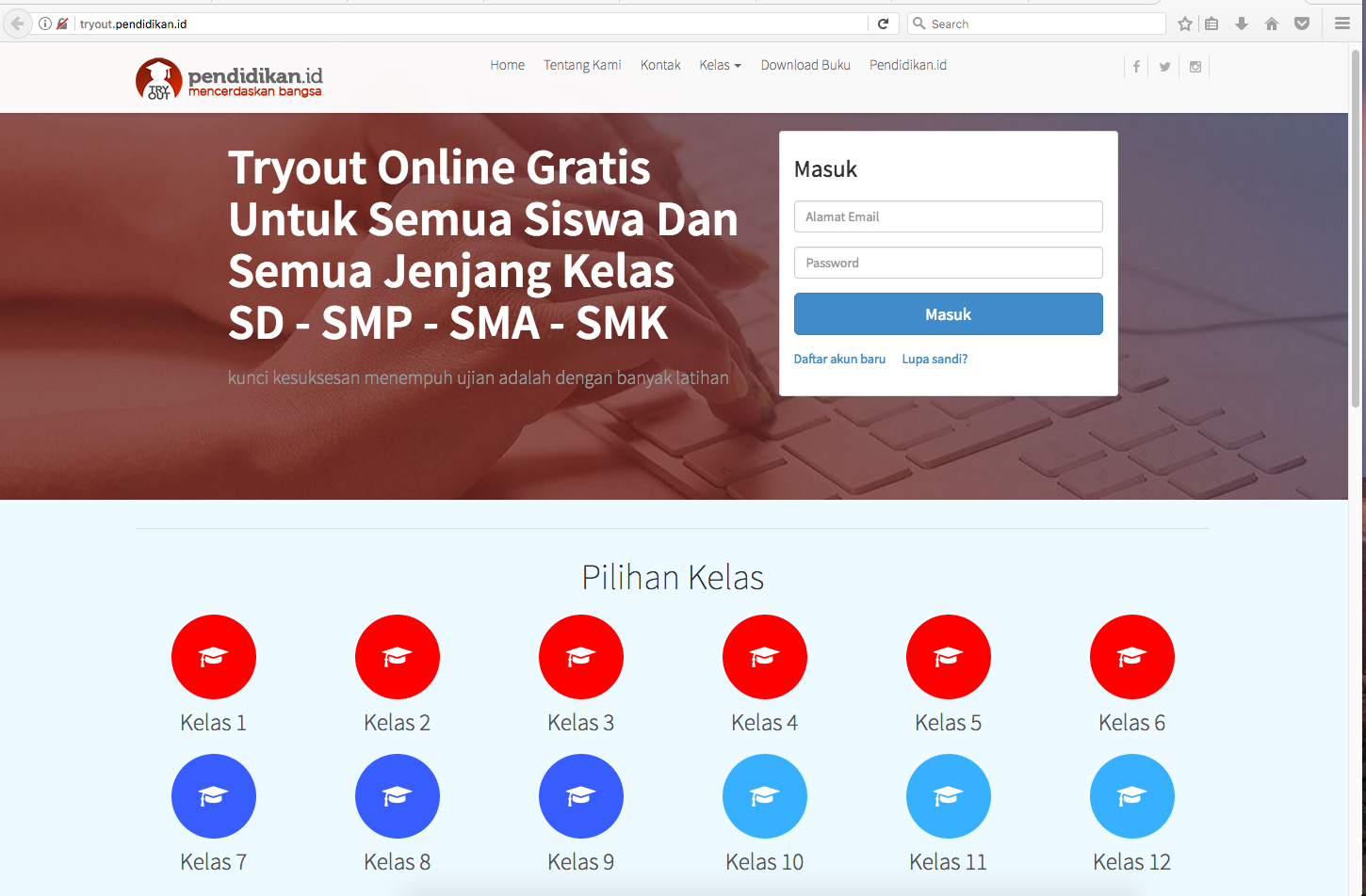 Try Out Online Gratis, Lengkap, Beragam dan berkualitas untuk Siapkan Diri Menjelang UH, UTS, UAS dan UNBK