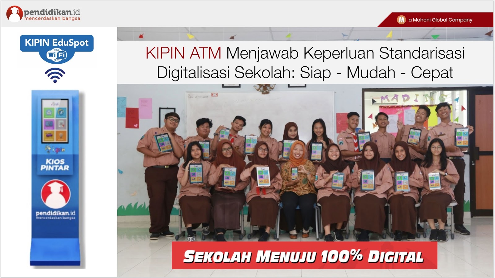 Teknologi eduSPOT Inovasi Baru untuk Guru dan Siswa Generasi Milenial
