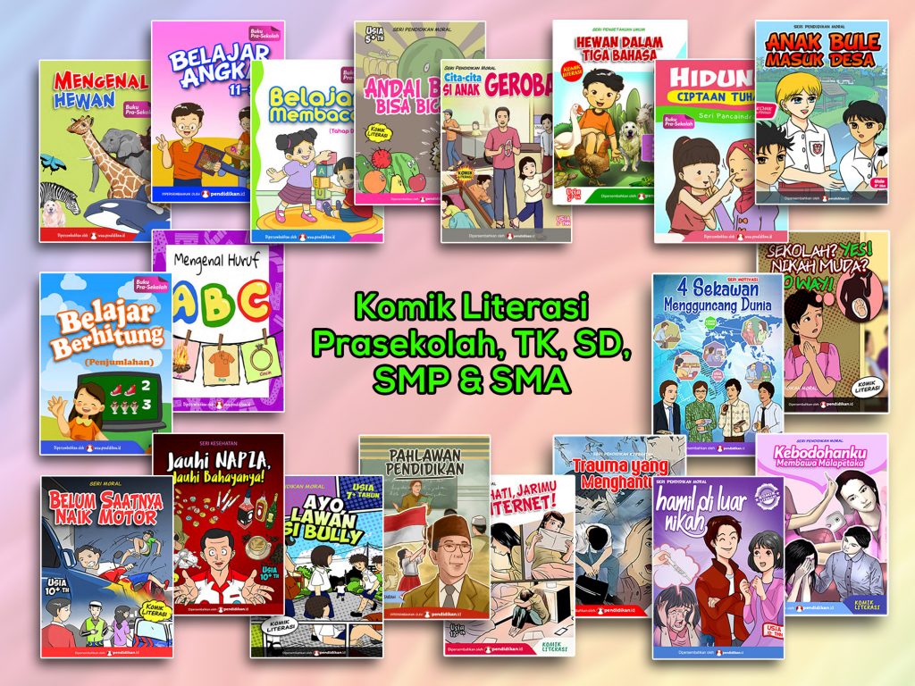 Koleksi Komik Literasi Pendidikan.id