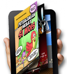 komik literasi solusi meningkatkan minat baca anak