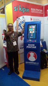 Si Kipin di Pameran Pendidikan GESS Indonesia