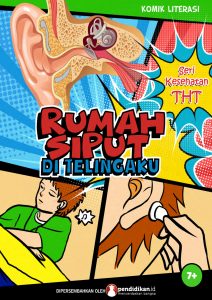 komik edukasi kesehatan telinga